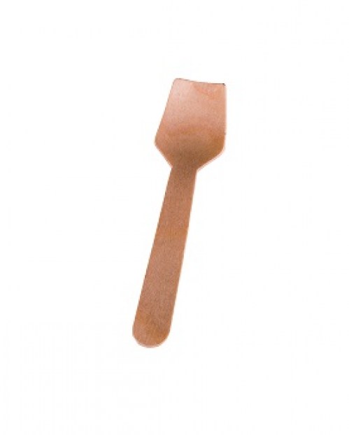 Mini Spoon - Wooden (Ξύλινο Κουταλάκι Φτυαράκι)
