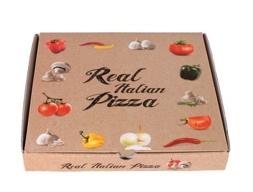Pizza Box (Χάρτινο Κουτί Kraft για Πίτσες)