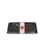 Sushi Box Black No.12 + Pet Lid (Χάρτινη συσκευασία για Sushi με διάφανο καπάκι Pet & ταινία ασφαλείας)