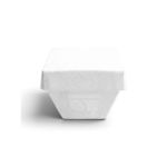 Ιce Green Box White 1250 cc / 1000 gr + Lid White Paper (Ισοθερμικό Χάρτινο Σκεύος Παγωτού Λευκό + Χάρτινο Καπάκι Σφράγισης)