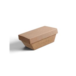 Ιce Green Box Havana (Craft) 750 cc / 500 gr + Lid Havana Craft Paper (Ισοθερμικό Χάρτινο Σκεύος Παγωτού Craft + Χάρτινο Καπάκι Σφράγισης)